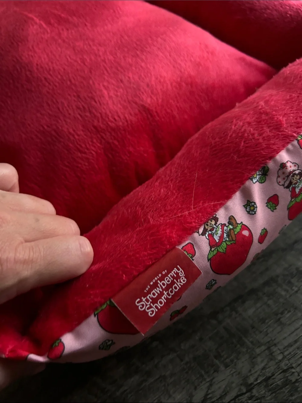 Strawberry shortcake Small Pet Bed - Cozy Lounger